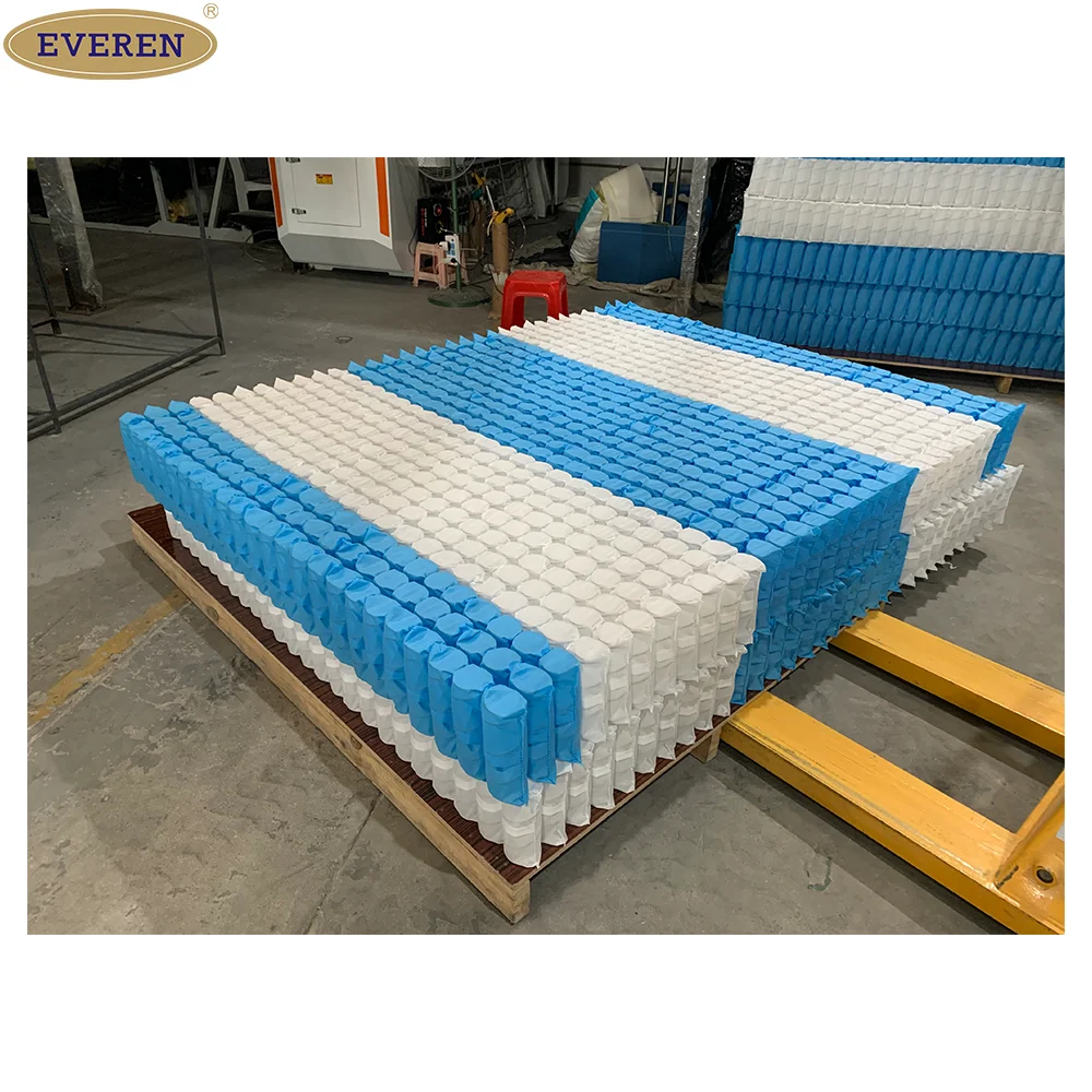 EVEREN Mattress In A Box Pocket Spring Mattress Top Quality Soft Mattress