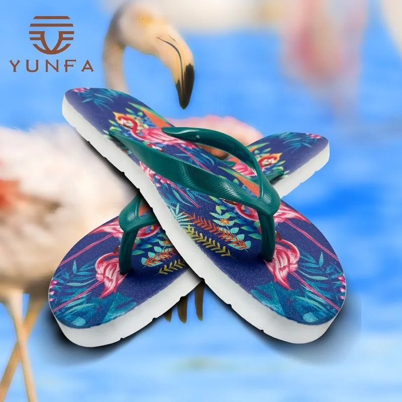 Flip Flops Wholesale Ladies Outdoor Summer Beach Custom Flip Flops Cartoon Women Sandals Girls Slides Slippers