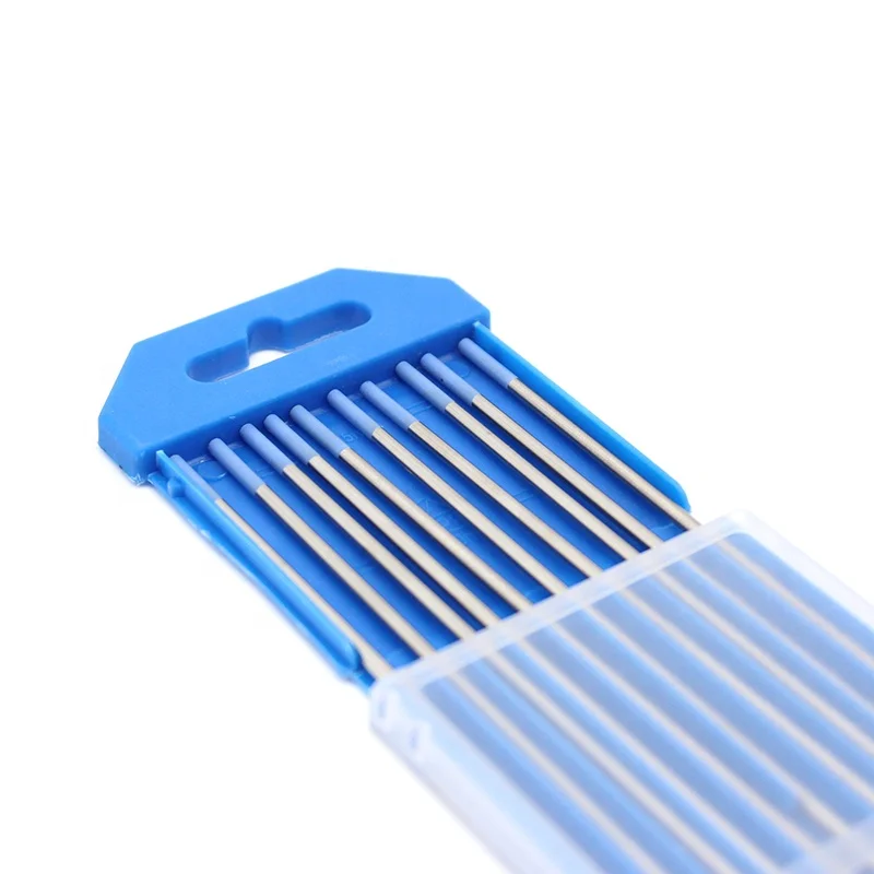 Вольфрамовые электроды для сварки TIG, 2% лантанат, 3/32 дюйма x 7 дюймов, небесно-голубой цвет, WL20, 10 шт.