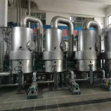 Multi effect evaporator for milk processing
