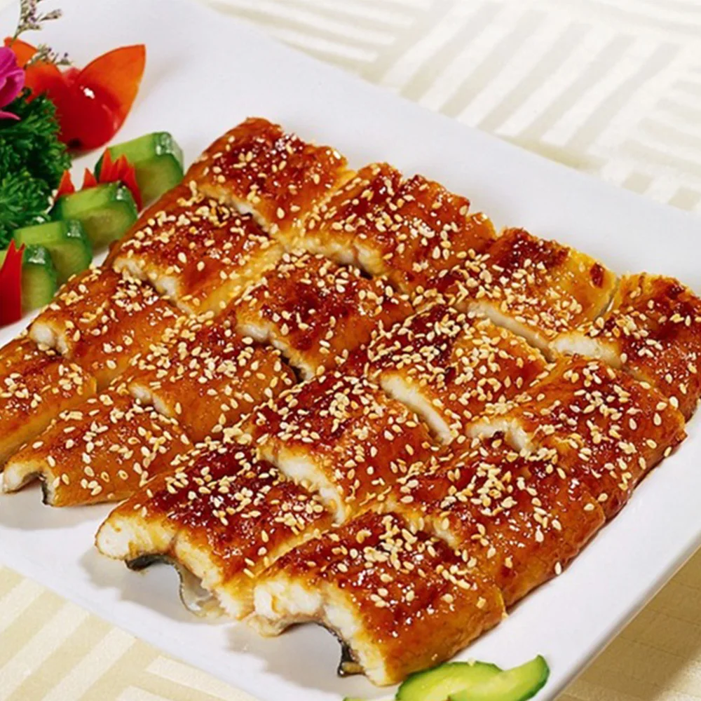 Горячие продажи морепродуктов оптом вкусный Жареный угорь качество Жареный угорь