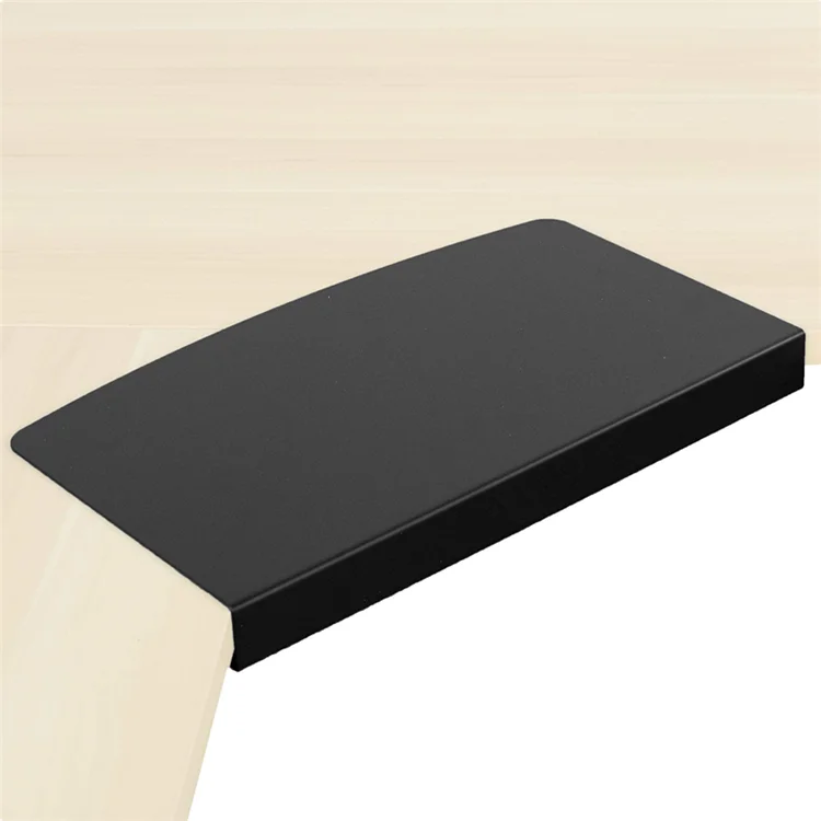17 inch Corner Desk Connector Platform for Mounting Under-Desk Keyboard Trays on L-Shaped Workstations