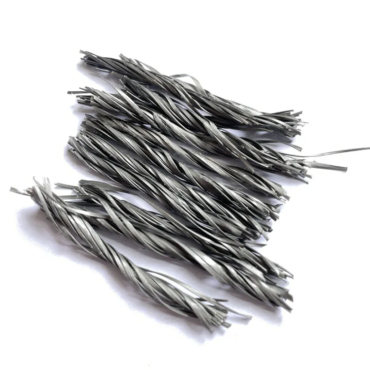 High Strength PP Macro Synthetic Fiber Forta Ferro 54mm Twist Polypropylene Fibers for Concrete