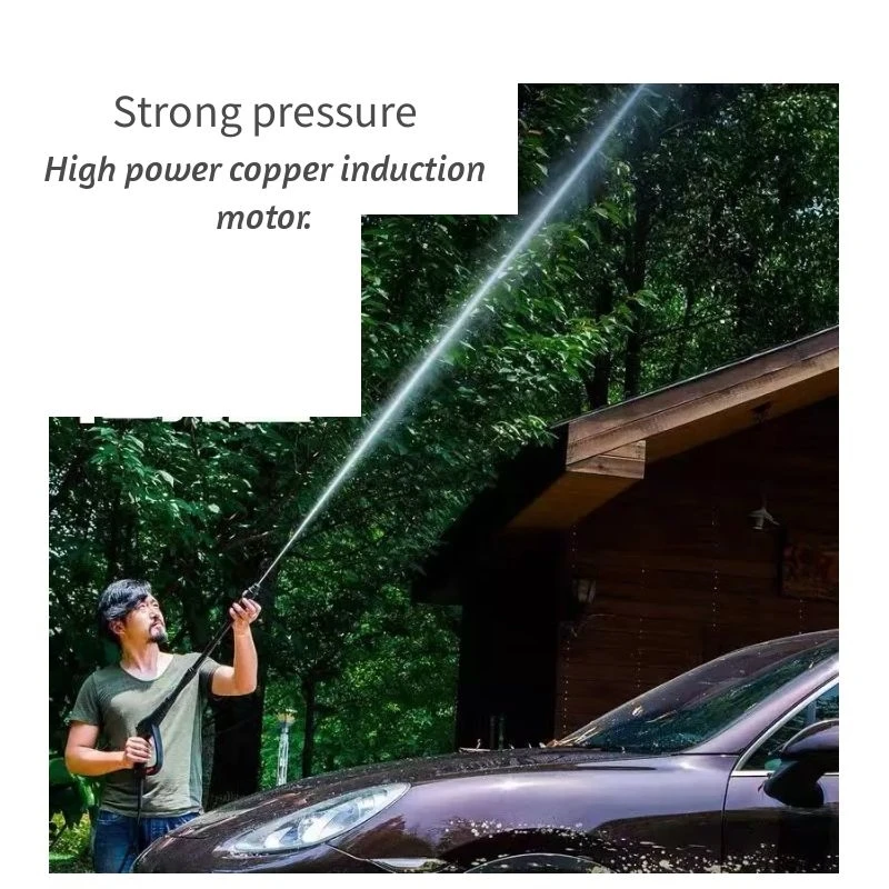 Многофункциональная портативная мойка высокого давления, 220 В, мойка высокого давления