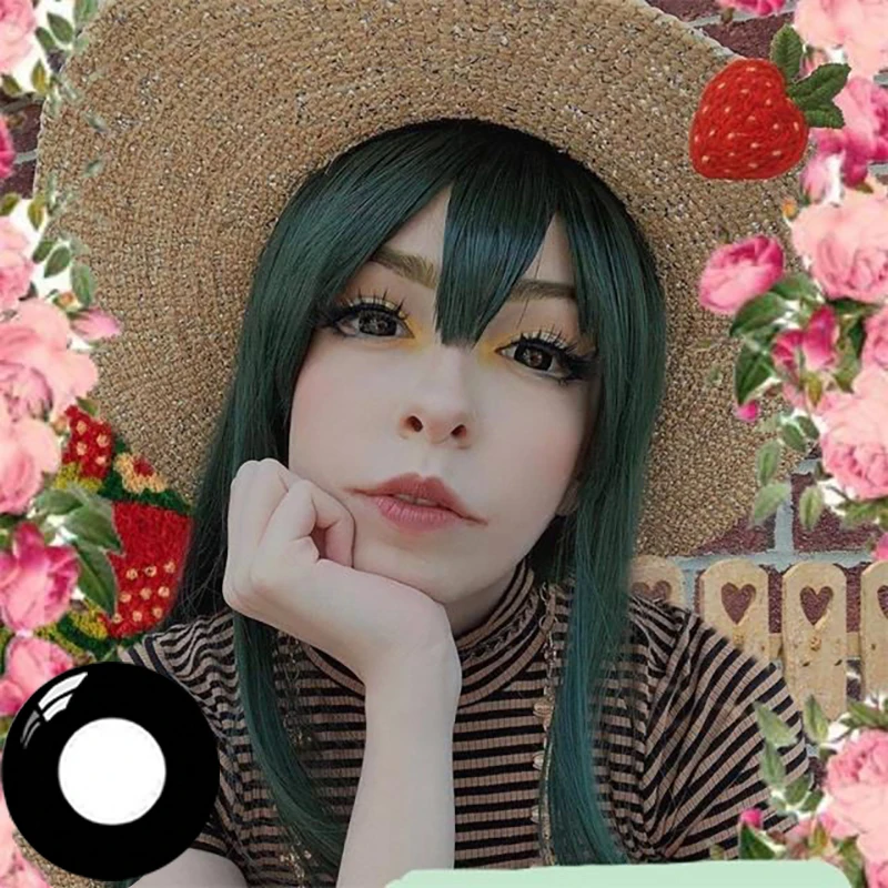 Хэллоуин Лучшая Мода Шаринган цветные контакты аниме цветные контактные линзы для косплея