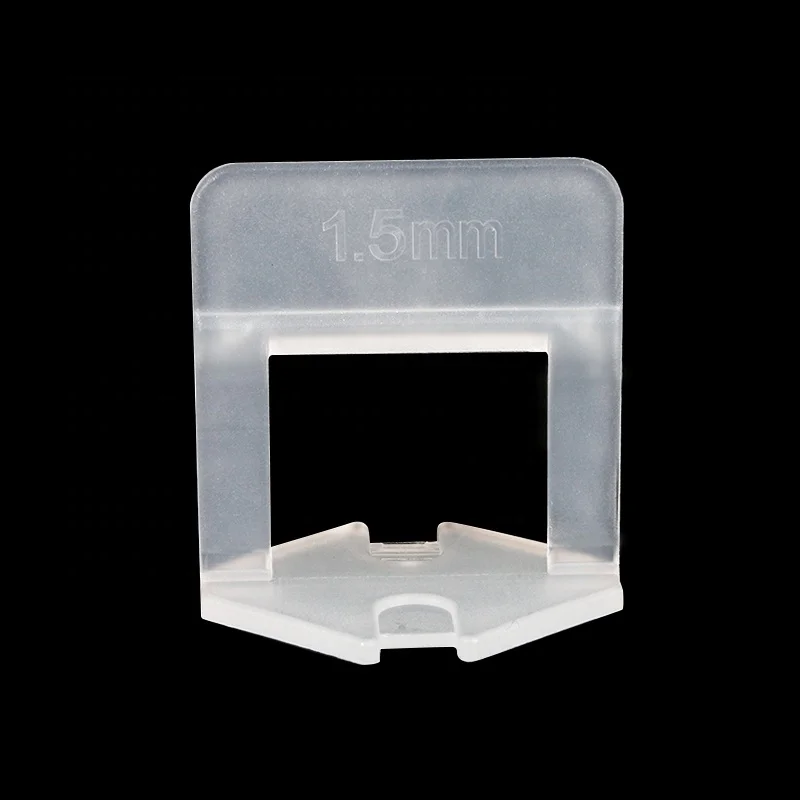 
Ceramic Tile 1.5mm Tile Spacer Concrete Plastic Spacer Leveing System 