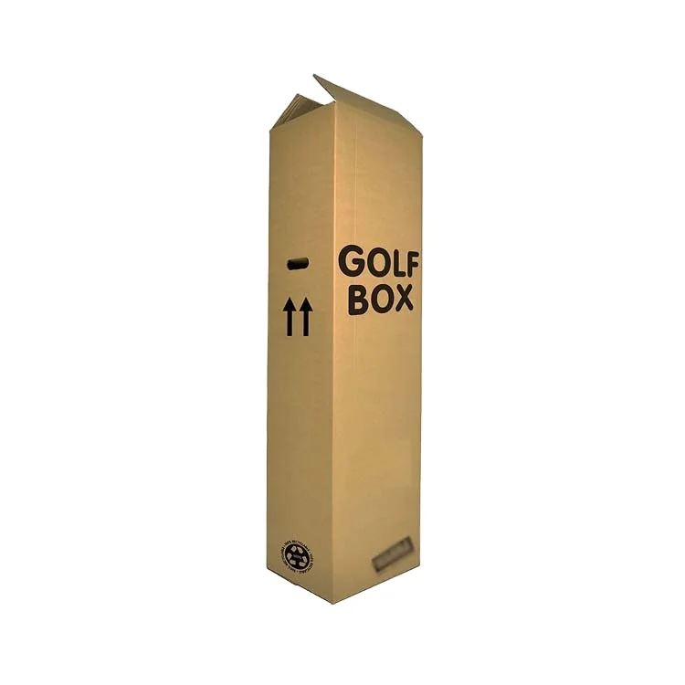 Custom Storage Shipping Box Heavy Shipping Packaging 3 Ply 5 Rsc Boxes Strong Double Wall Box For Golf
