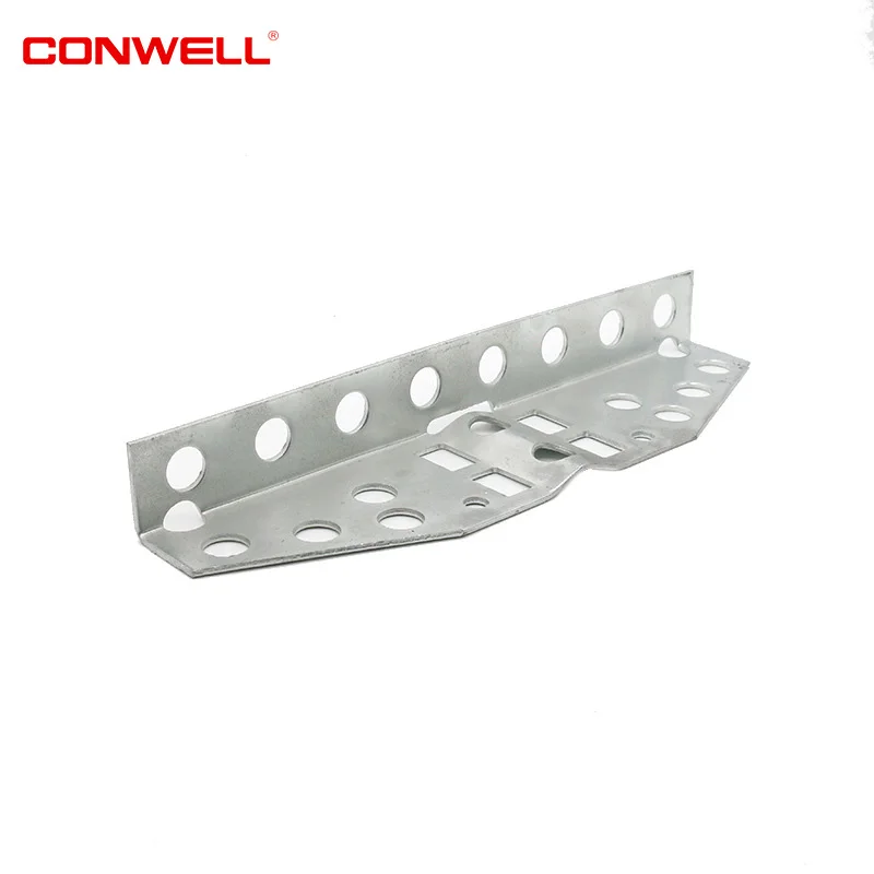 Galvanized Steel Angle Bracket Console Perforated Metal Angle Bracket