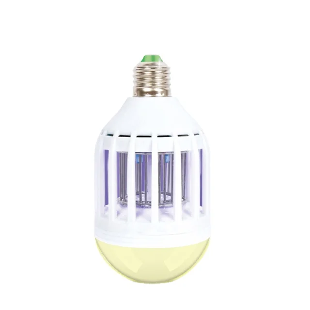 Patent ZapBulb 2 in 1 LED 9W E27 3500K Mosquito Killer Bug Control Zapper Bulb