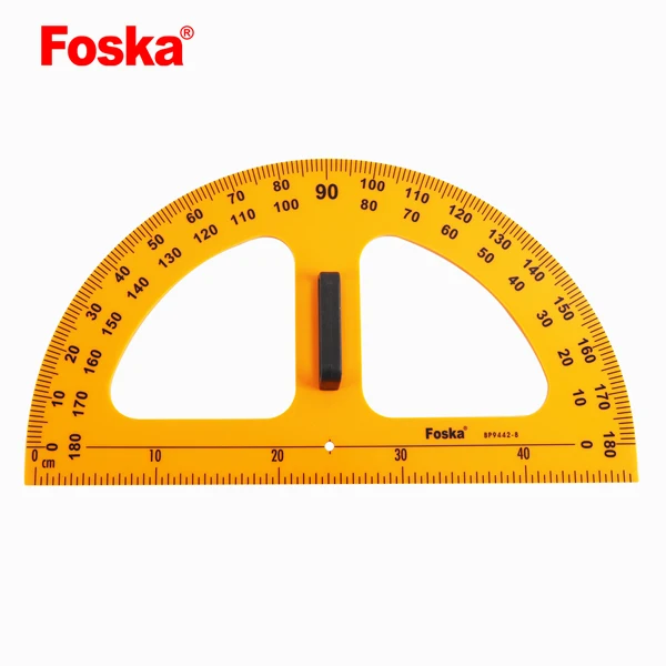 
50cm Plastic Removable Handle Teaching Protractor 