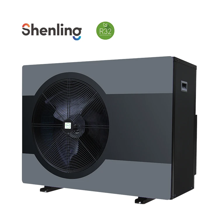 Shenling A+++ Stainless Steel Low Noise Air Source 6KW DC Inverter Compressor Heat Pump
