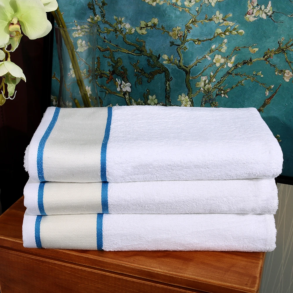 2023 hot sale gray cotton beach towels