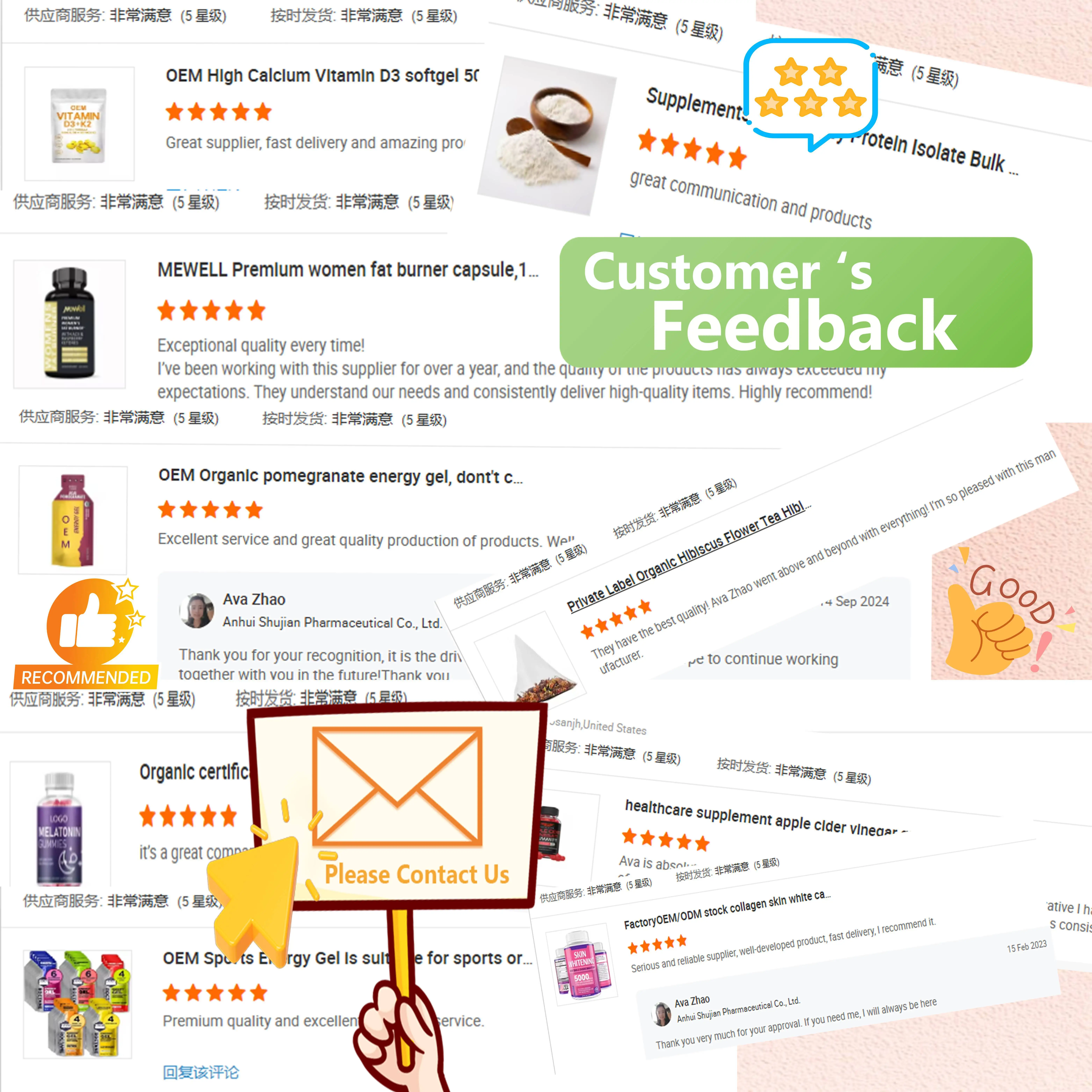 OEM  Chinese best-selling Natural fruit tea for woman Body detoxification permanent beauty