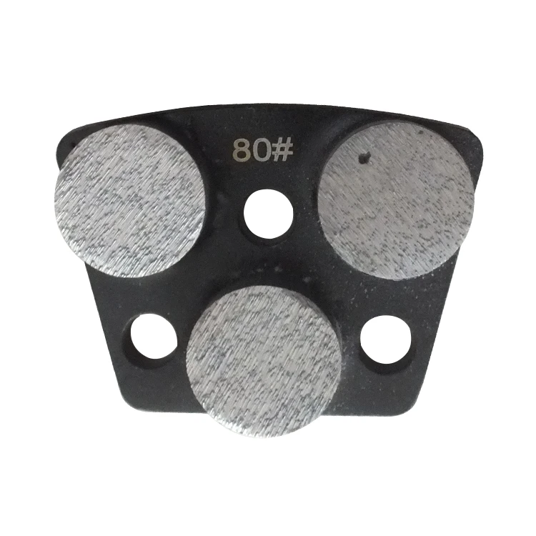 Diamond trapezoid grinding block