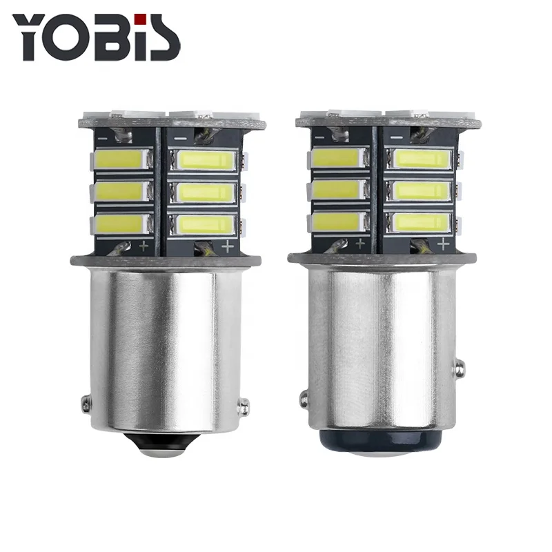 Оптовая цена 1156 1157 S25 BA15S 7020 21SMD белый красный 12 в автомобильный сигнал поворота стоп-сигналы