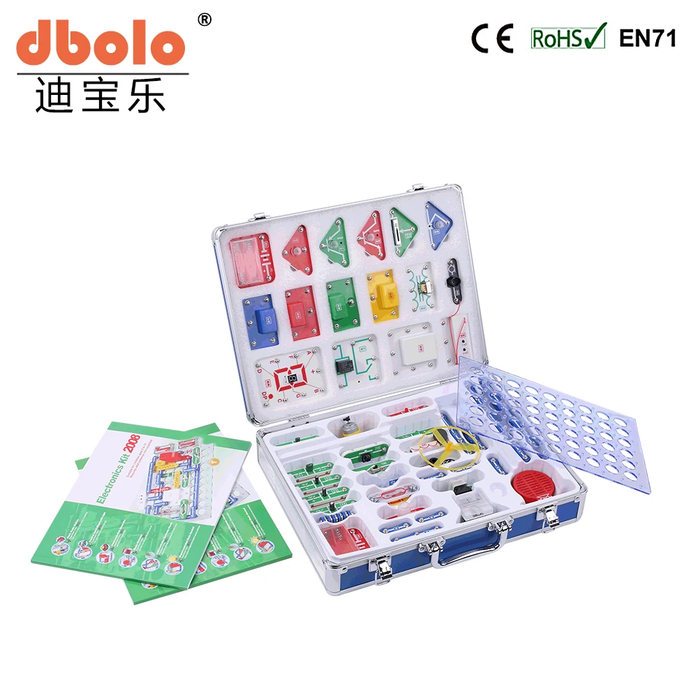 Factory direct selling dbolo electronic kit brain box building block toys #2008