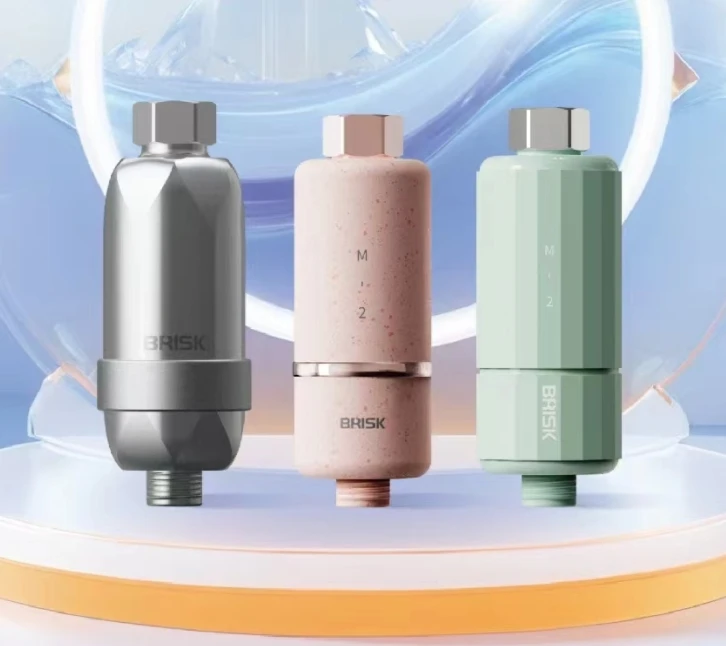 ABS shower filter scale inhibitor water filter in bathroom sliver-loaded carbon scale inhibitor water treatment