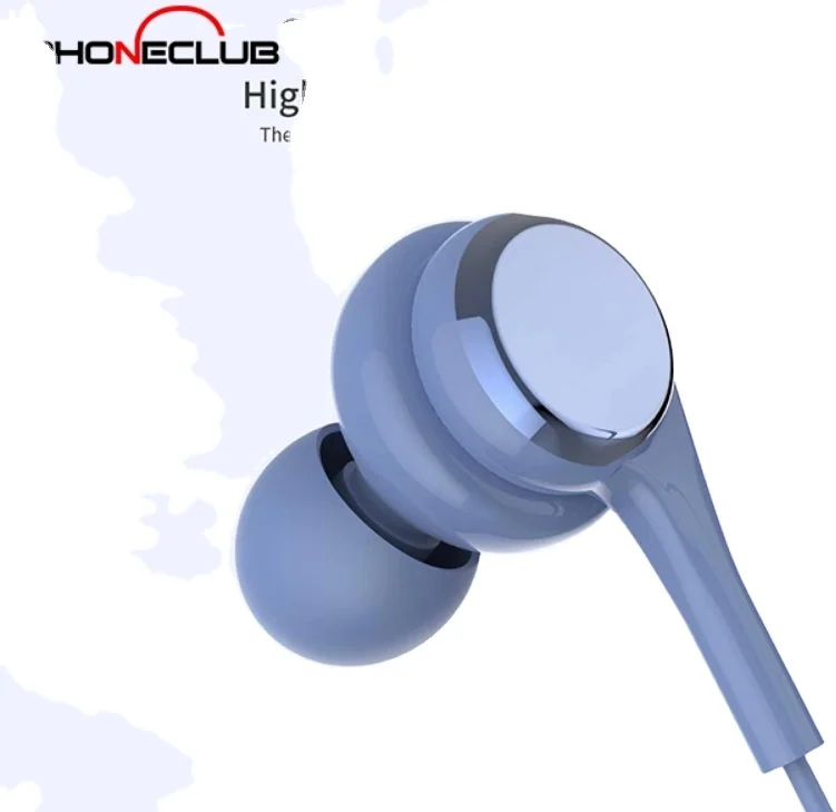 Лидер продаж, универсальные стереонаушники Hi-Fi 3,5 мм с микрофоном, проводные наушники, наушники