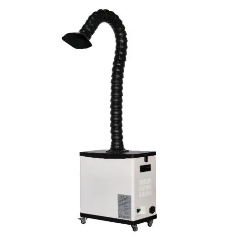 230W Smoke Purifier Fume Extraction System Hepa Solder Fume Extractor for laser marking system