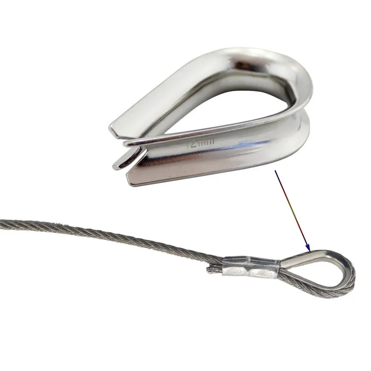 Stainless Steel Wire Rope Thimble Tube Thimble Seller
