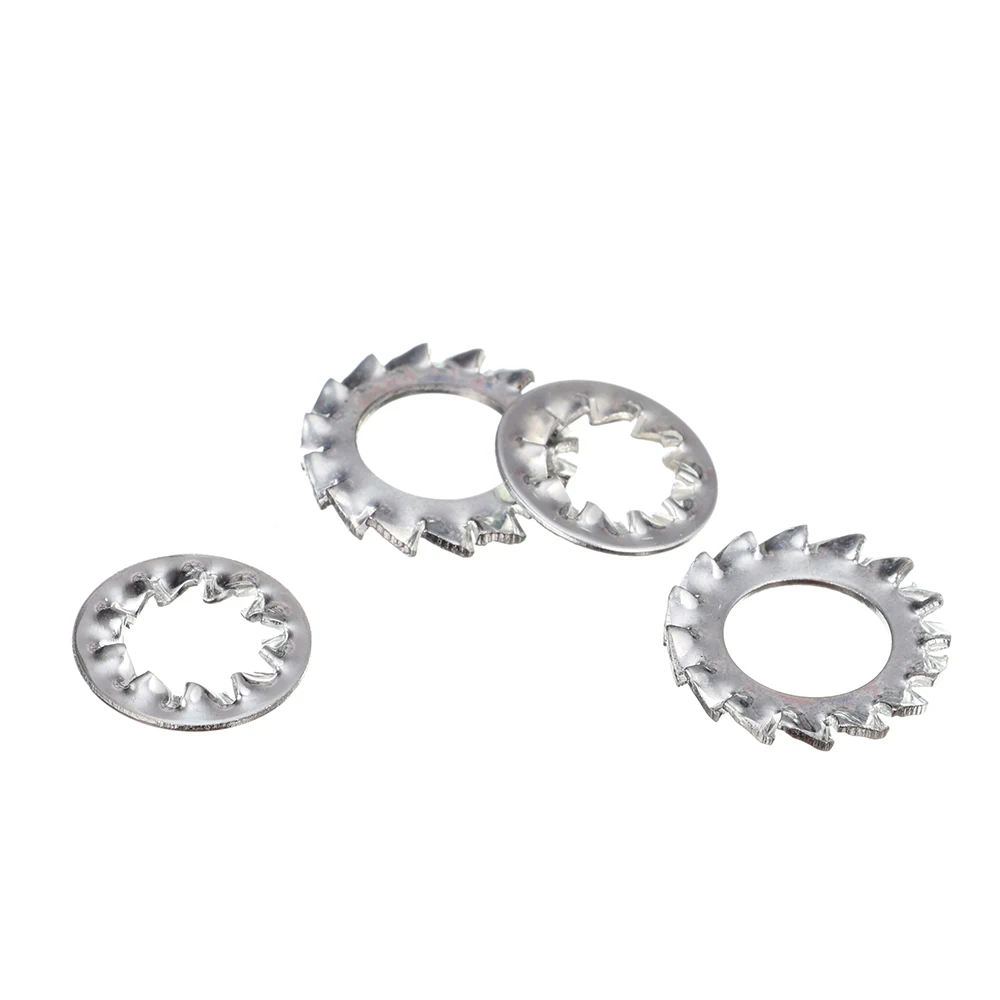 Mining Carbon Steel Brass Stainless Steel M3 M4 M5 M6 M8 M10 M12 C Shape Lock External Internal Tooth Locker Washer