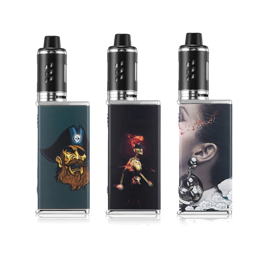 Оригинальный 80 Вт vape мод коробка Регулируемое напряжение электронная сигарета батарея испаритель коробка мод электронная сигарета комплект