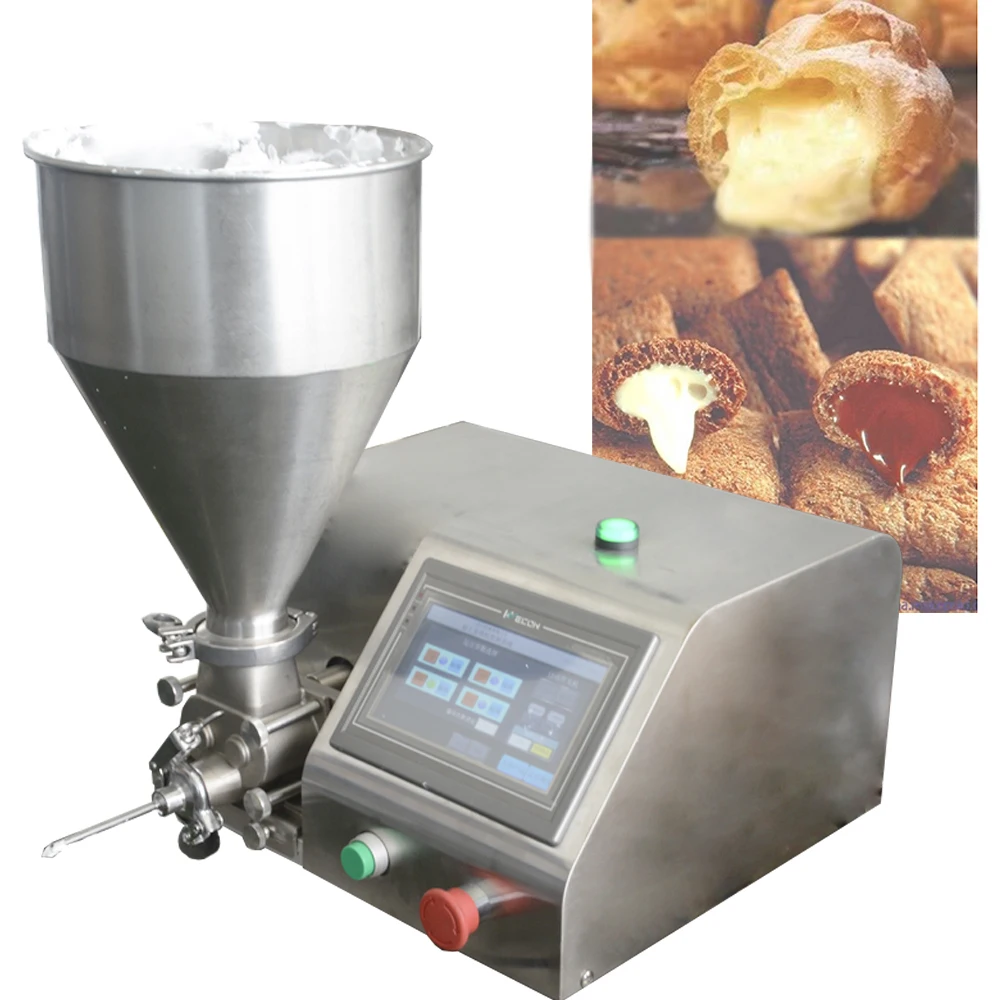 Cake Fruit Jam Injecting Filling Machine / Cup Cake Cream Injector Factory Price