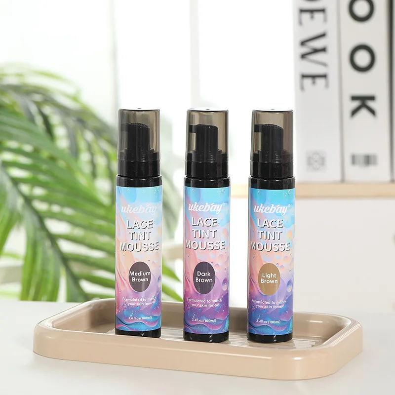 Lace Dye Tint Mousse Melt Tinting Foam Tinted Mousse For Hair Wigs Mousse Spray For Women Hair Wigs Factory WHolesale