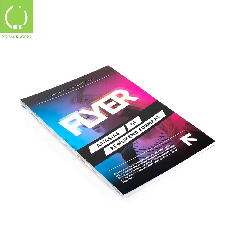 Custom Design Business Promotional Flyer Brochure Advertising Brochure Leaflet Printing Booklet