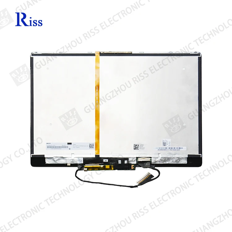 RISS 13.3 Inch LCD Display Touch Screen Digitizer Glass Assembly For Dell Inspiron P91s N133DCE-GP2 UHD 3840*2160 4K