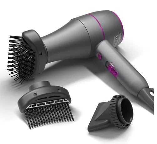 New Arrive High Power Salon Fast Heating Hot and Cold Electric Hair Dryer with Comb & & Styling Nozzle Blow Dryers Customize