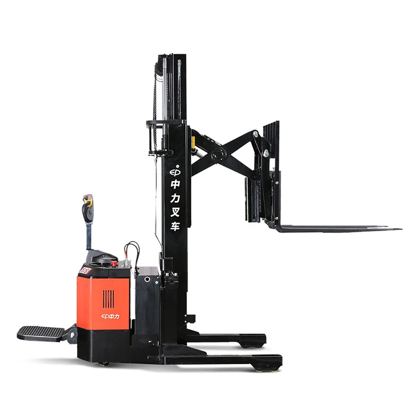 CQE15S best selling 1.5 ton single scissor reach truck single reach stacker for warehouse