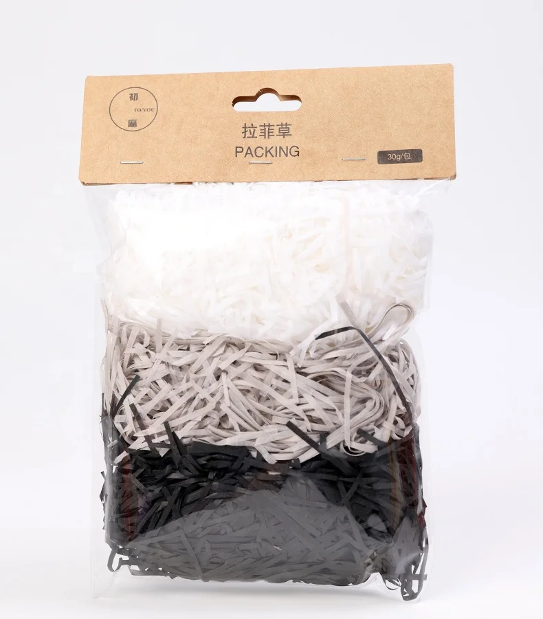 
Custom Made Colorful Filling Shredded Paper Crinkle Shredded Paper Wrapping Paper 
