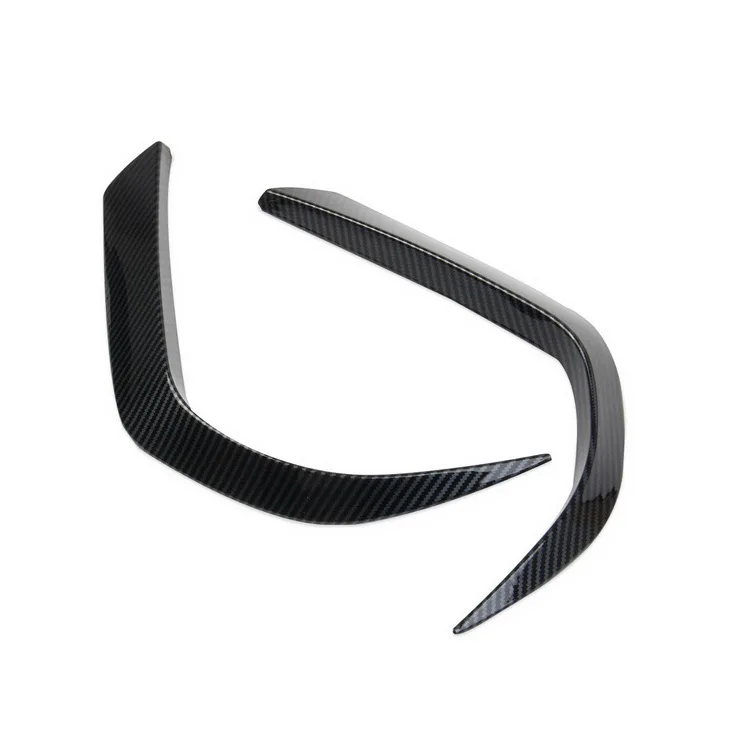 for Mitsubishi Outlander 2022 Exterior Decoration Carbon fiber ABS Front Headlights Light Eyebrow strip accessories