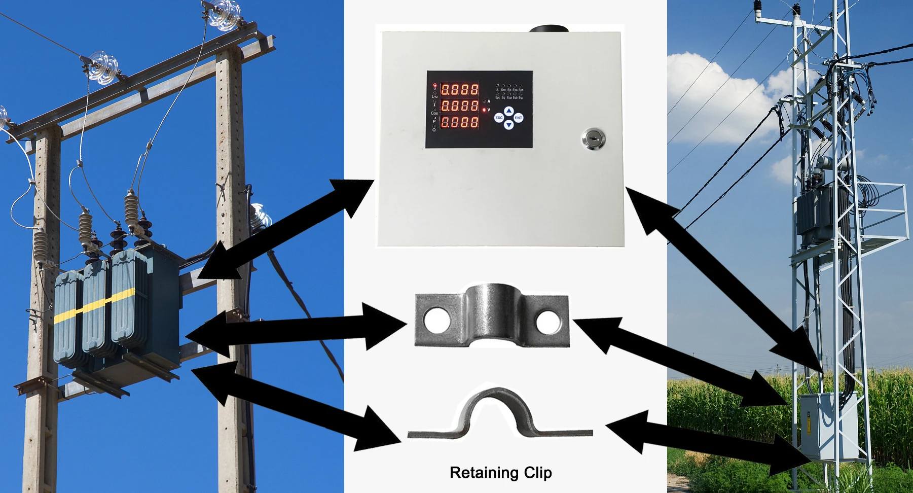 Беспроводная система контроля трансформатора мощности GPRS 3G