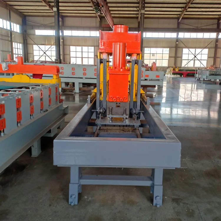 Manufacture High Quantity Automatic Special Design Agriculture N Strut Bracket Channel Roll Forming Line Machine