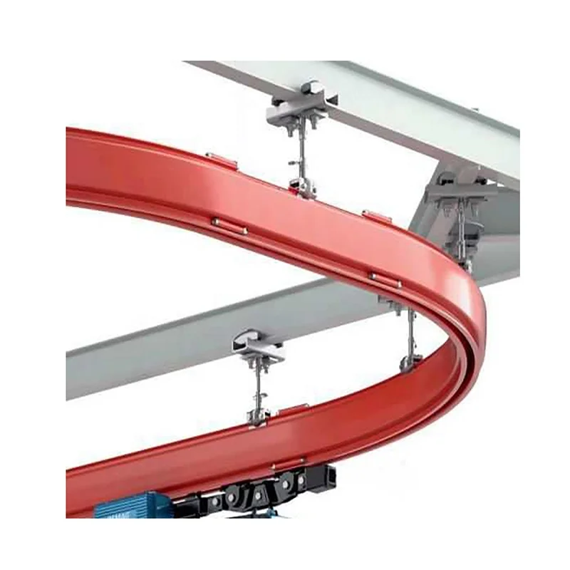 Overhead Moving Rail Monorail Crane System Price for Building Material Shops and Workshop