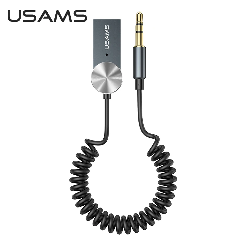 USAMS 3.5 3.5mm Jack Aux Adapter Wireless Audio Music Transmitter USB Receiver