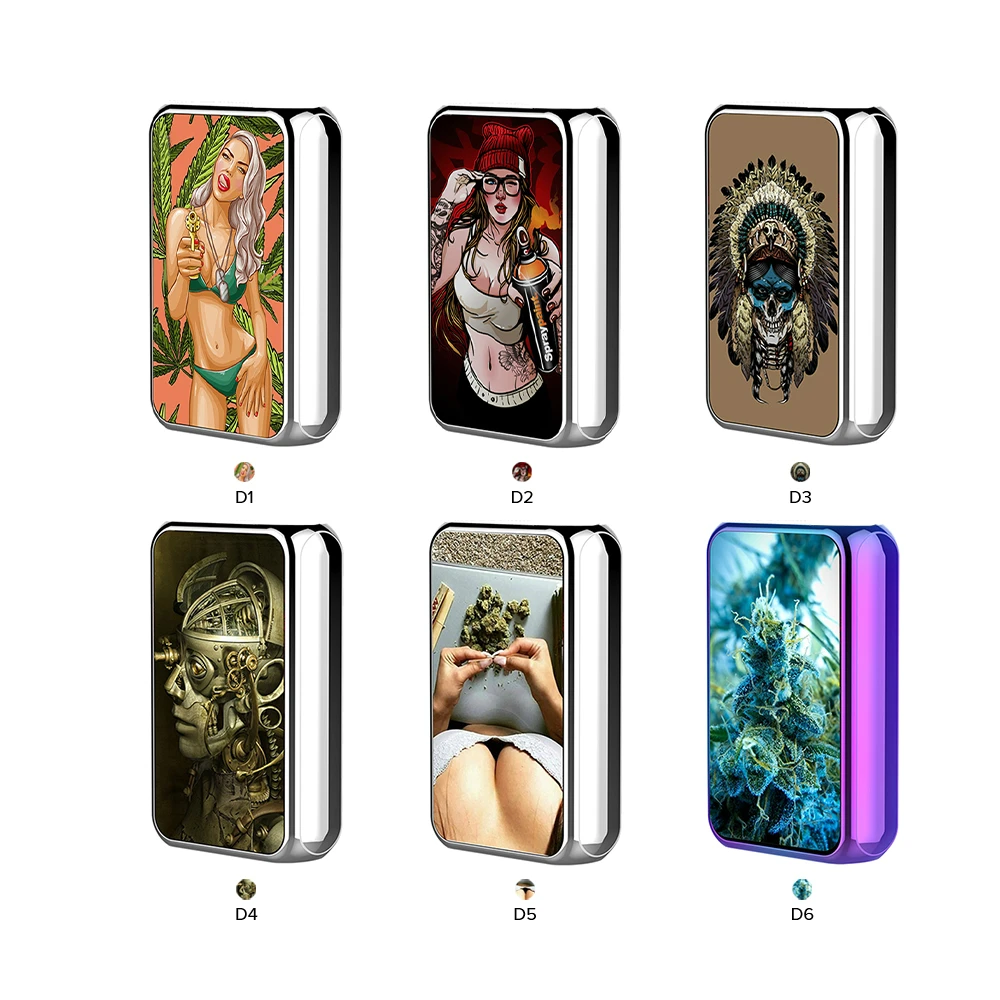 3D мод магнитный нижний поток воздуха Vapmod Dragoo 510 резьбовой бокс вейп предварительный нагрев CBD батарея для