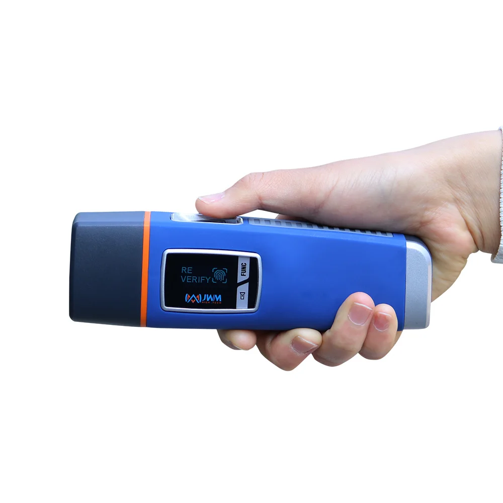 JWM Fingerprint Voice Prompt Flashlight Reading Security Guard Patrol Tour System Device With Software