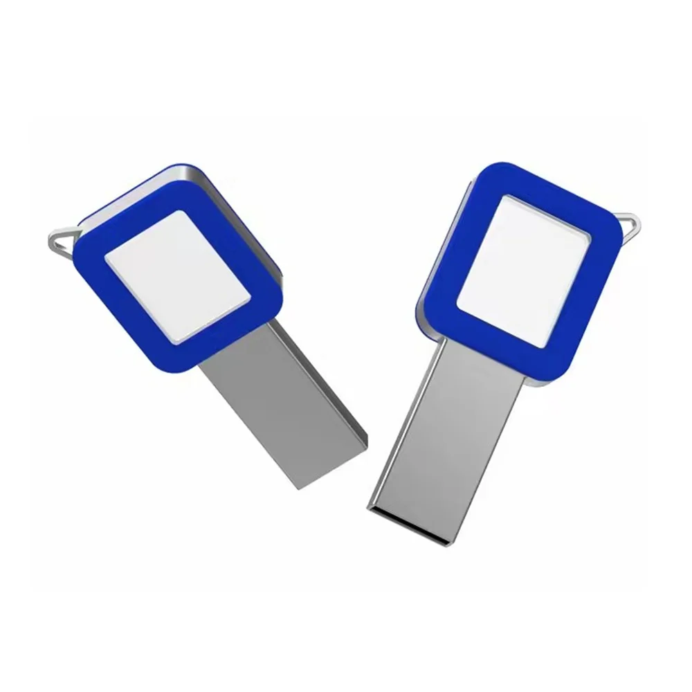 Business Product Swivel Pen Drive Usb Stick Customized Usb 2.0 3.0 Custom Logo 8G Lanyard Accessories