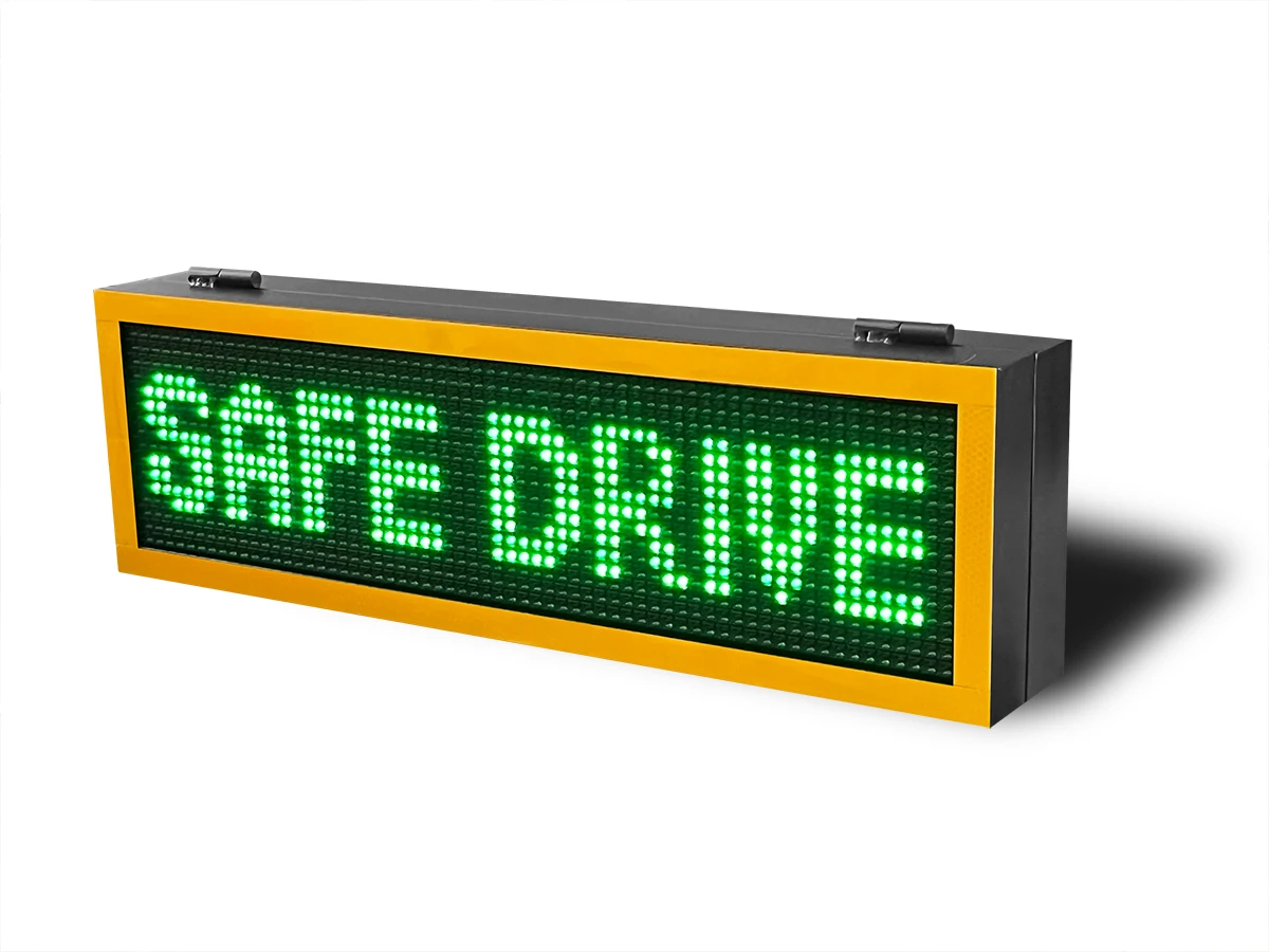 Custom 1 Line Display  LPR Traffic Radar Detector Speed Limit Sign