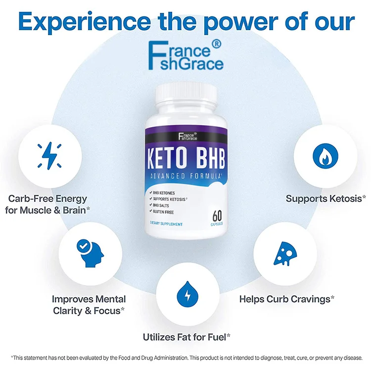 herbal keto supplement weight loss keto diet fast fat burning slimming capsule