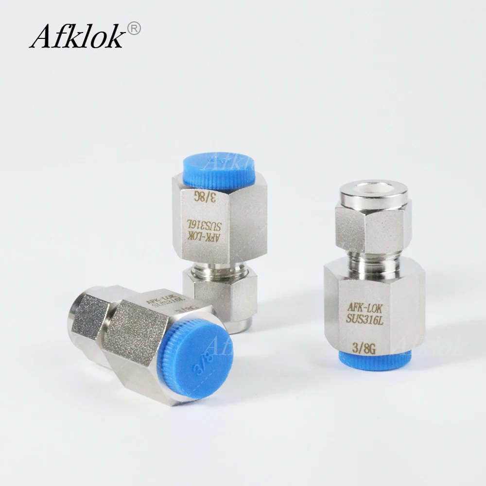 Top Sales High Quality 3/8in Ferrule x 3/8in G Female Stainless Steel 316 Forged Pipe Fittings 3000psi Tube Compression Fittings