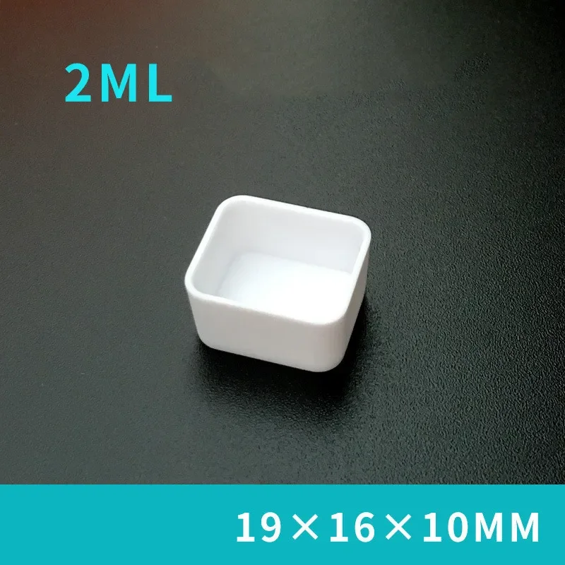 0.3/0.5/1/1.8/2/3.6 ML White/Transparent Empty Artists Watercolor Oil Paints Half Pans Paint Grid