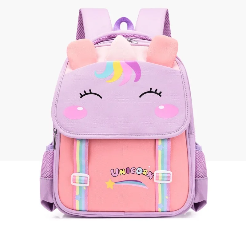 Mochilas escolares cute Unicorn kids school bags for girls boys kindergarten cartoon backpacks large capacity children gift bags