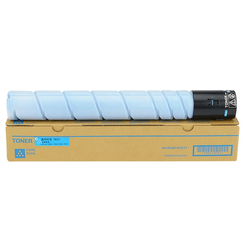 HITEK Compatible Konica Minolta TN216 TN319 TN321 TN220 TN221 TN223 TN224 TN324 TN512 TN514 Color Copier Toner Cartridge Printer