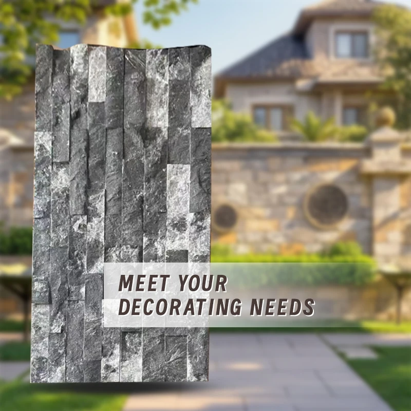 Cultural Slate Natural Stone Panel Tile for Exterior Wall House Cladding Eco-Friendly and Stylish