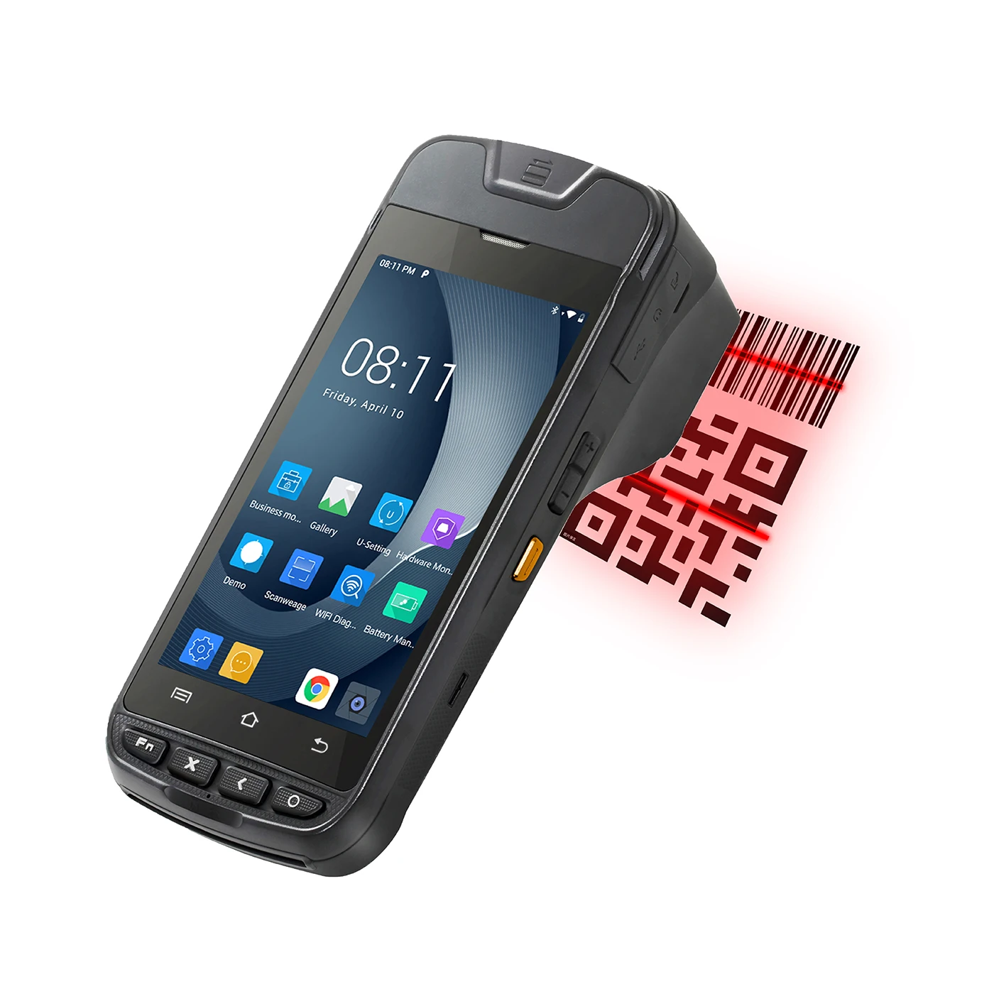 UROVO i9000s Mobile POS Android rugged pos terminal pos system with printer for retail system restaurants