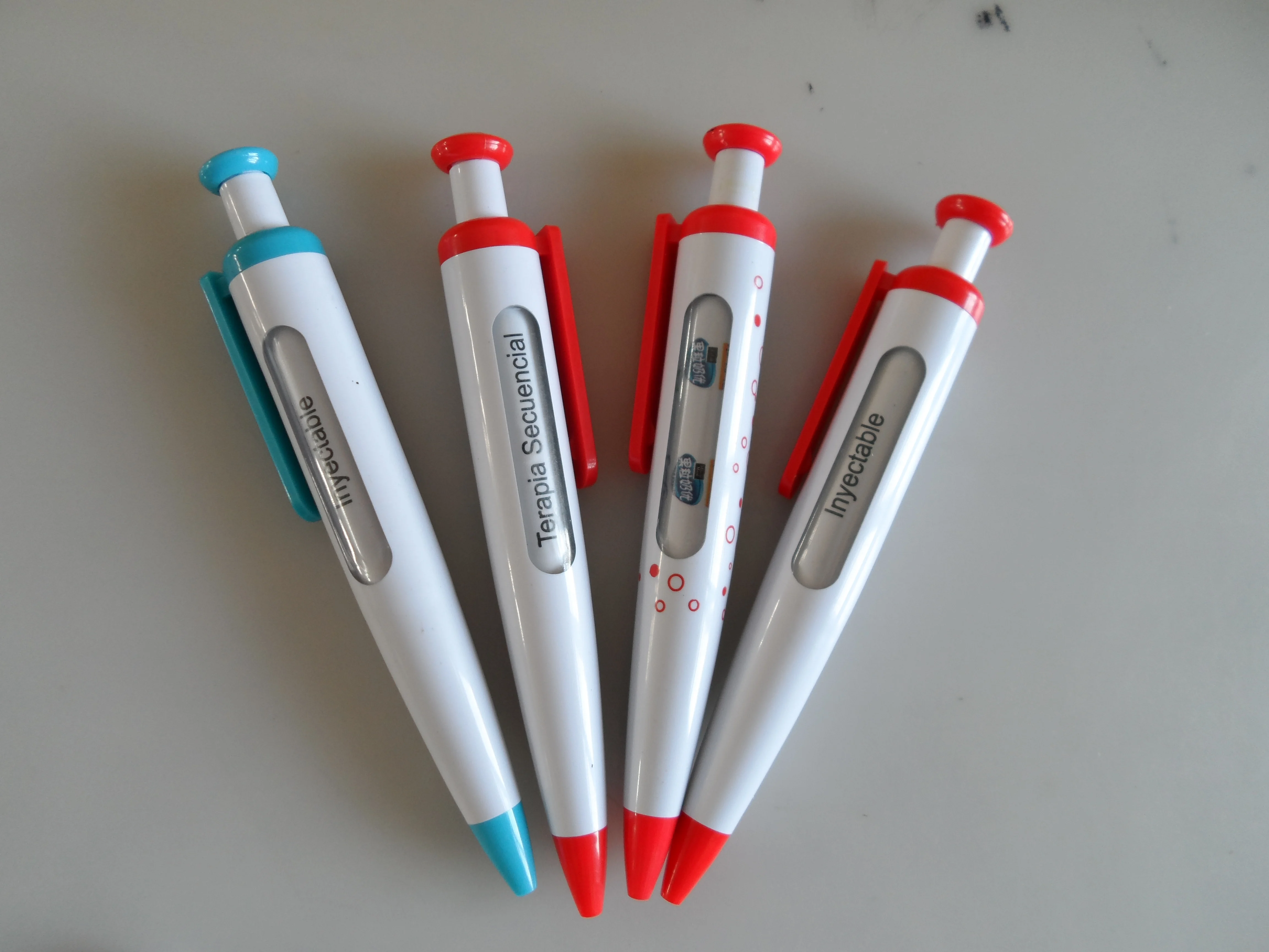 OEM Wide body text window Message Ball Pen, cheap advertising click rubber grip customize 6 rotating ballpoint pens for school